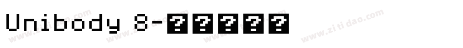 Unibody 8字体转换